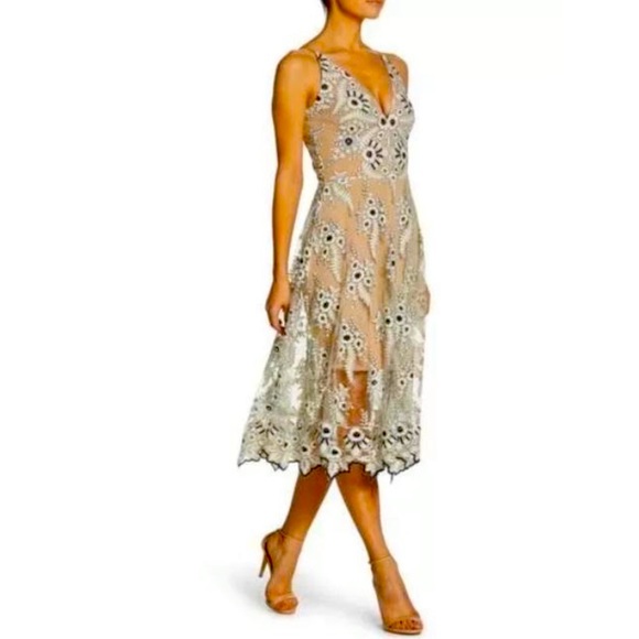 Dress the Population Dresses & Skirts - Dress The population Illusion dress